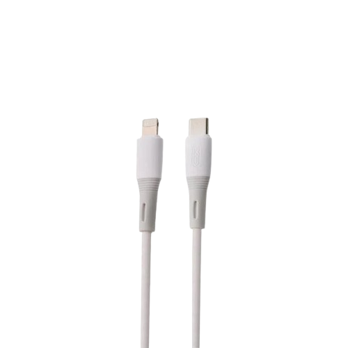 Кабель Type-C to Lightning PD XO NBQ226A 27W 1m White